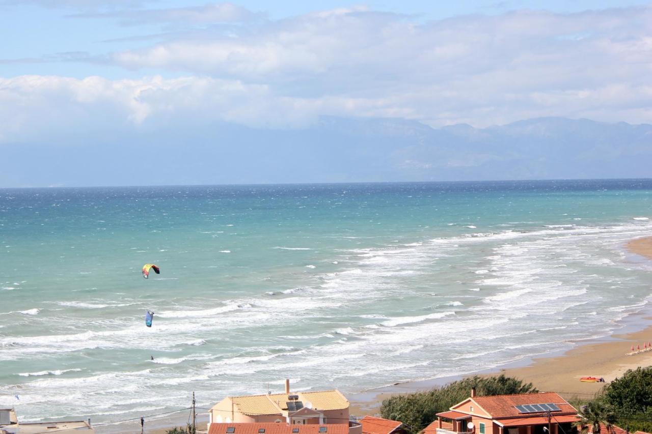 Theos Apartments Agios Stefanos Avliotes  Luaran gambar