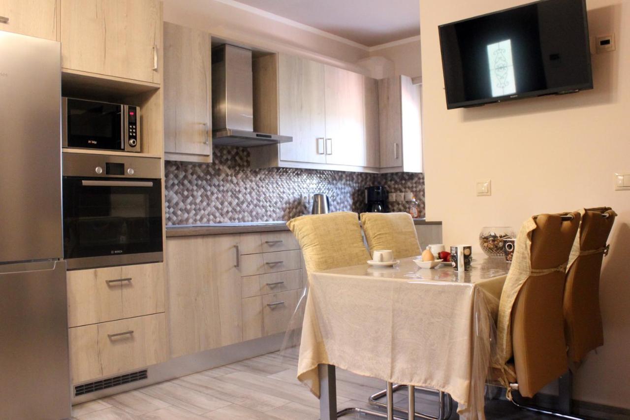 Theos Apartments Agios Stefanos Avliotes  Luaran gambar