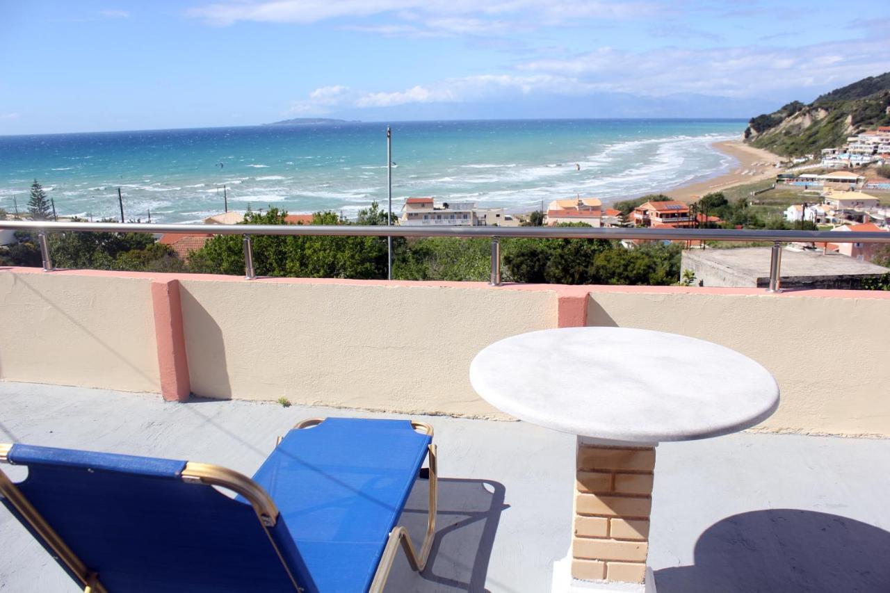 Theos Apartments Agios Stefanos Avliotes  Luaran gambar