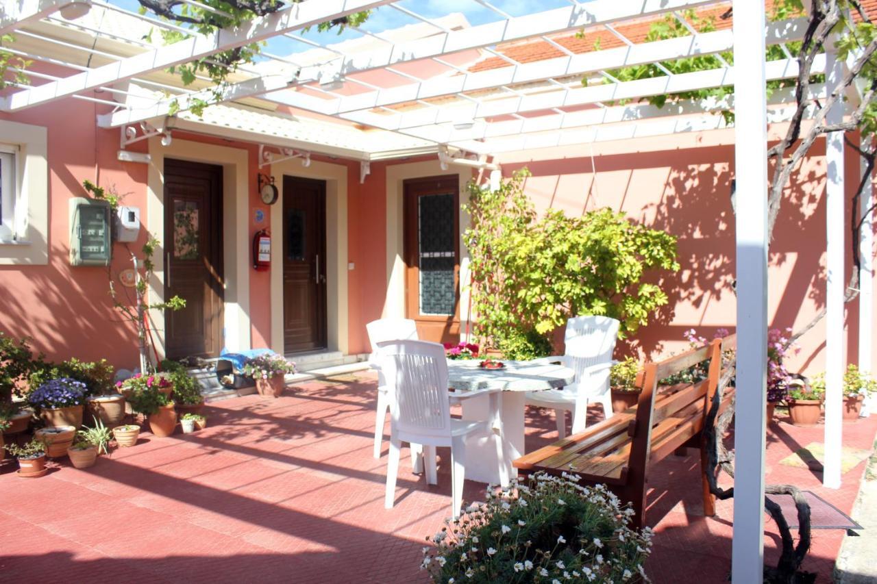 Theos Apartments Agios Stefanos Avliotes  Luaran gambar